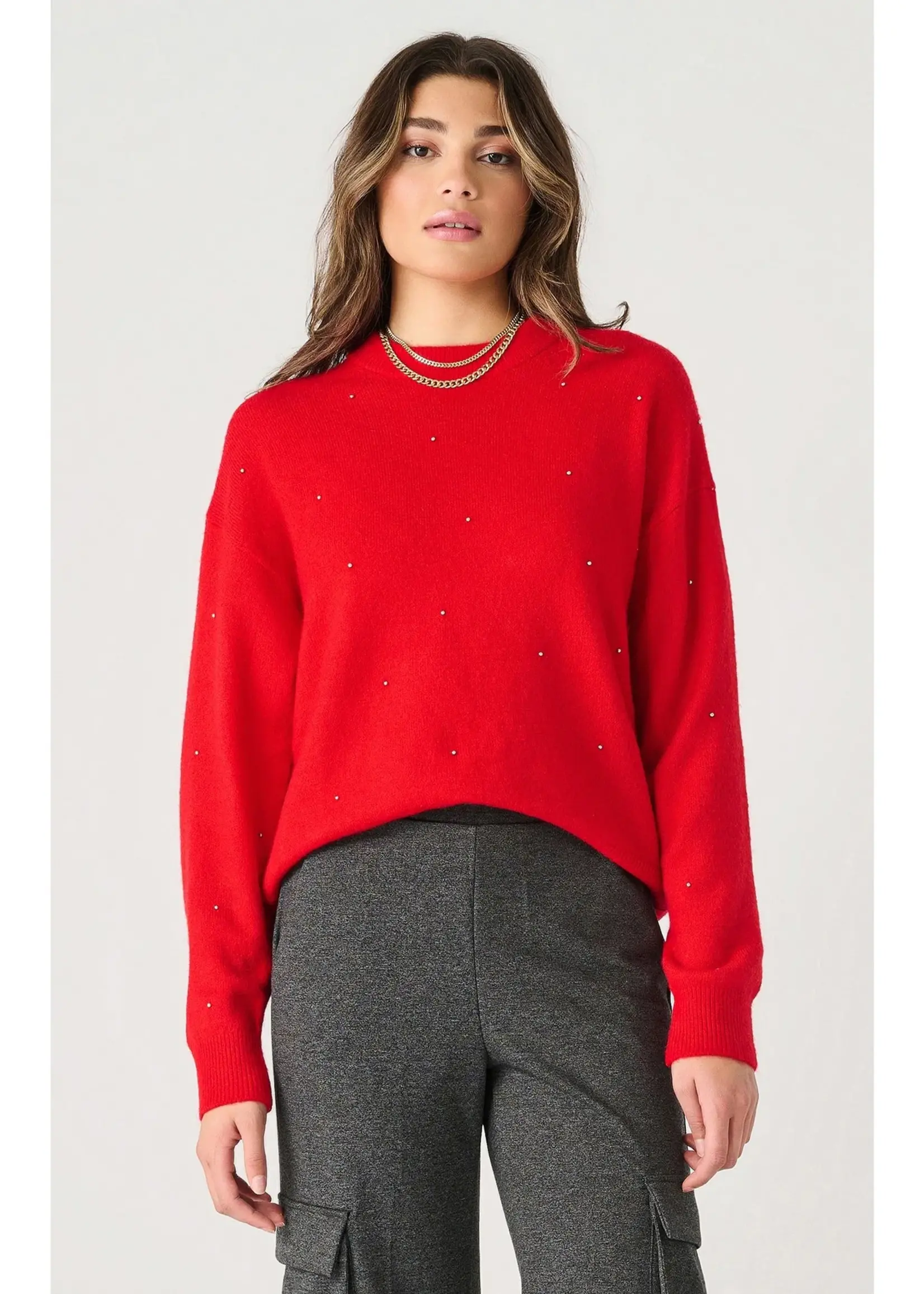 embellished sweater LoSa Chic Boutique