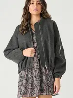 Dex oversized bomber jacket