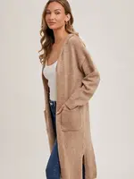 LOSA hooded cardigan