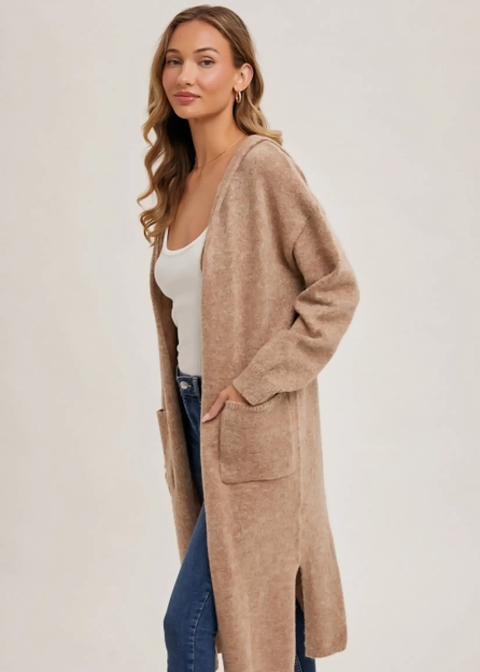 LOSA hooded cardigan