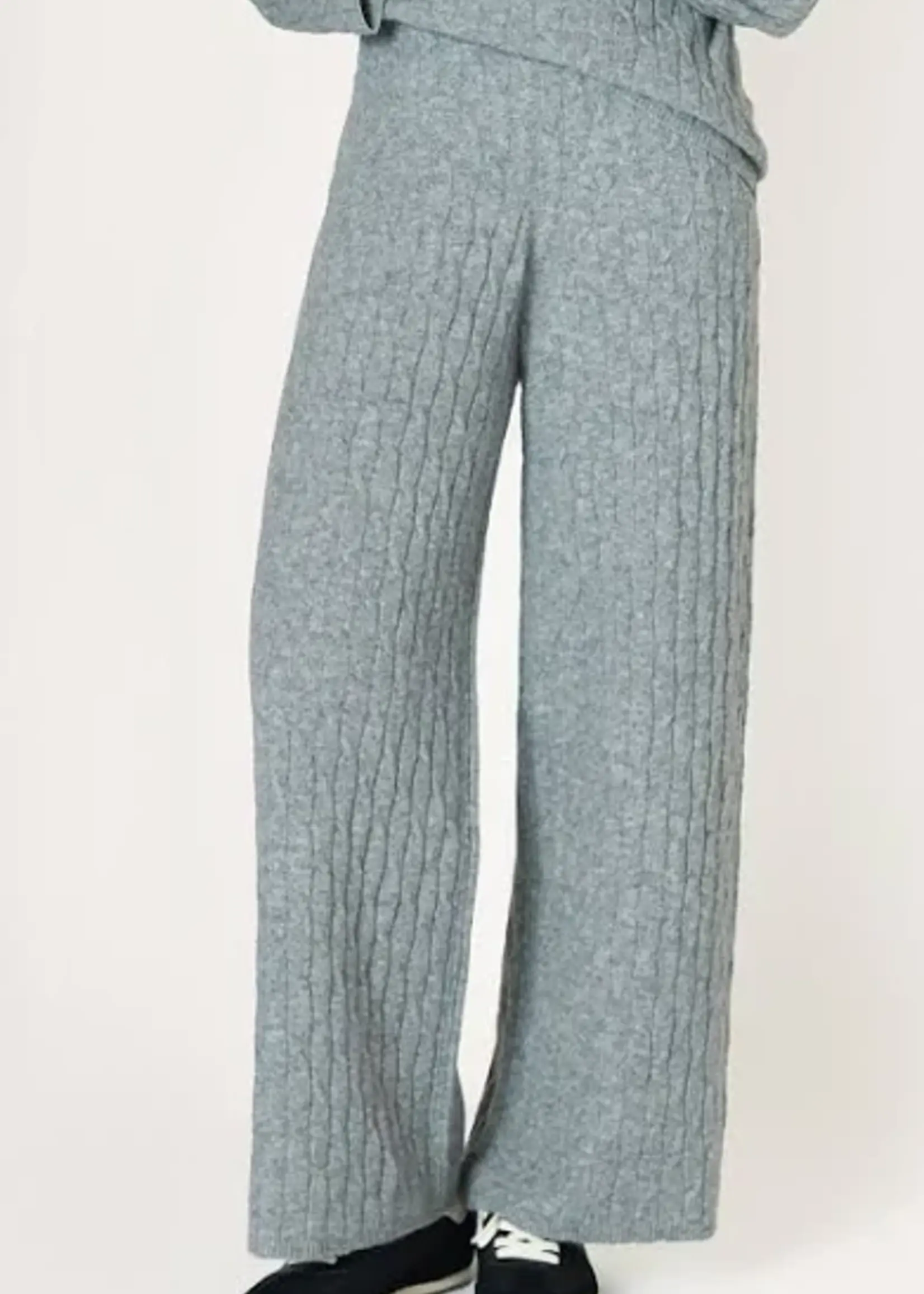 Dex cable knit pants