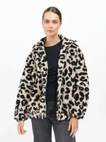 brunette the label LEOPARD SHERPA