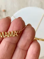 agaveh girl MAMA necklace