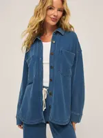 Z Supply all day knit denim jacket