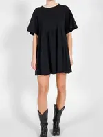 brunette the label Tiered Bow Dress