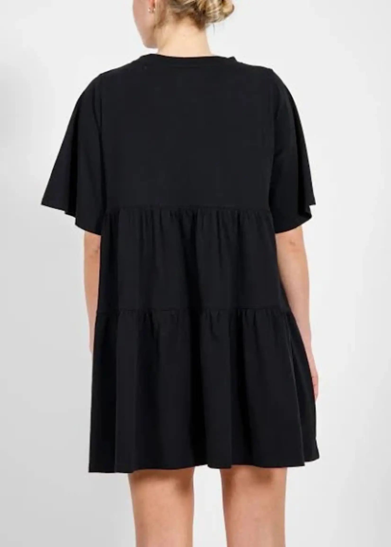 brunette the label Tiered Bow Dress