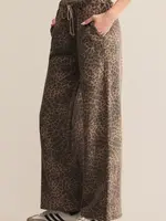 Z Supply Hunter Leopard Knit Pant