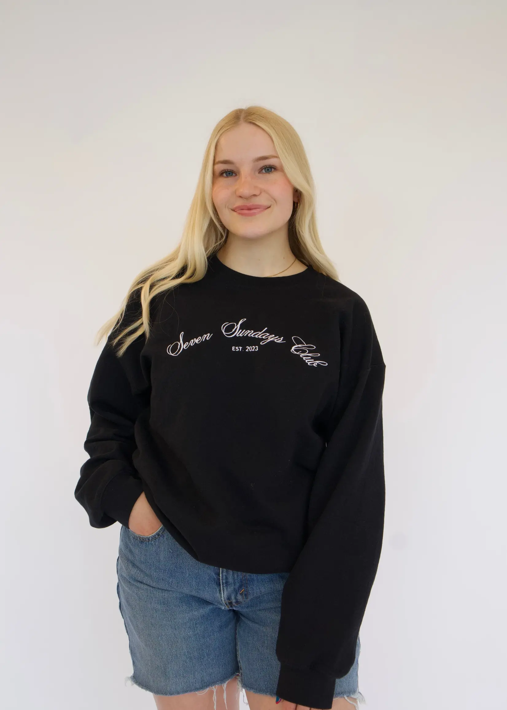 seven sundays S.S Crewneck