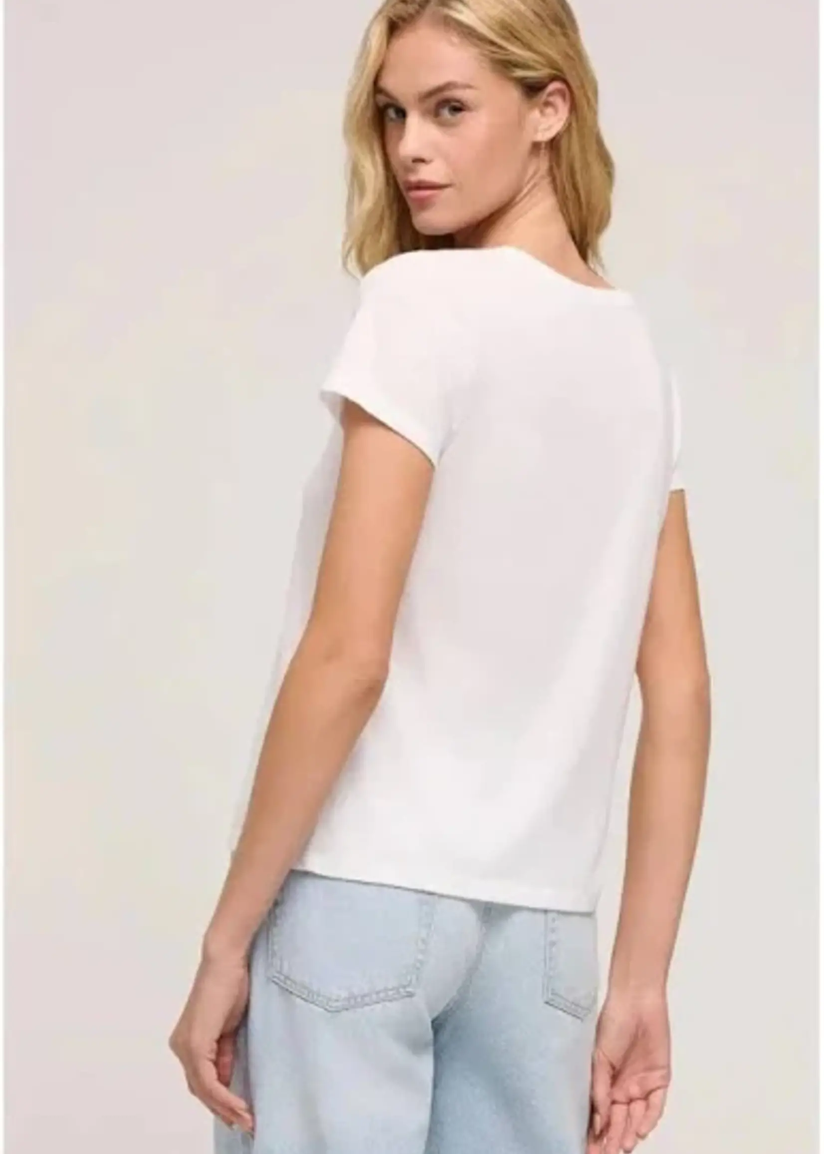 Z Supply anywhere scoop tee