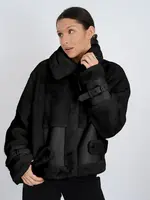 RD STYLE Mink Faux Leather Jacket