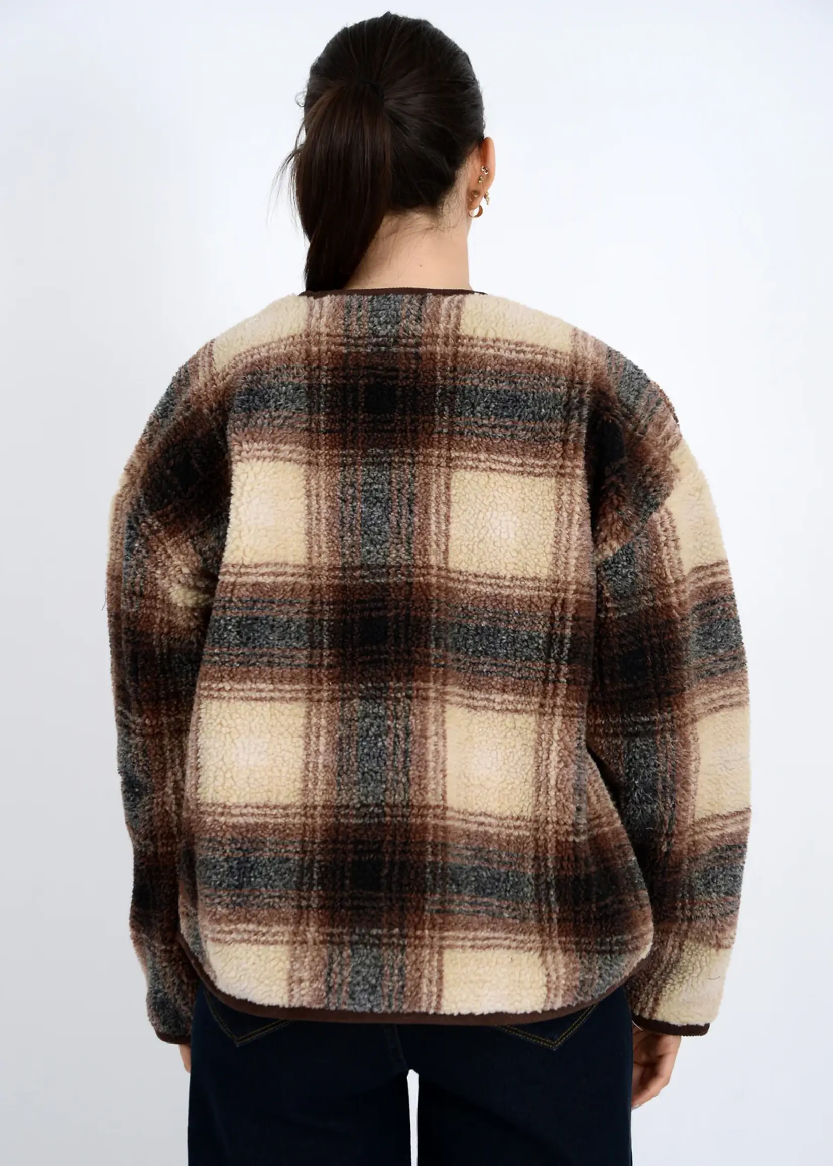 RD STYLE Sophie Sherpa & Cord Trim