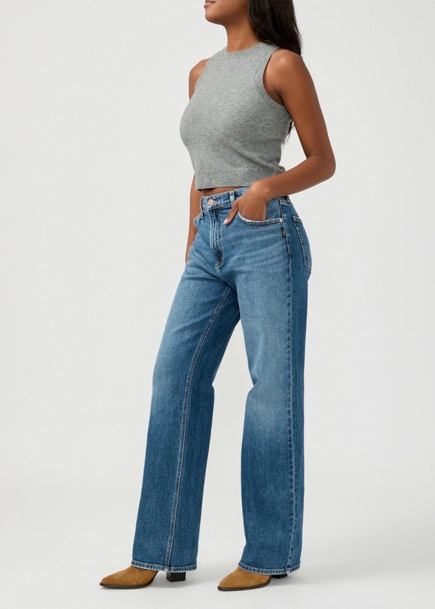 silver jeans baggy bootcut