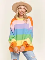 LOSA Rainbow Brite sweater