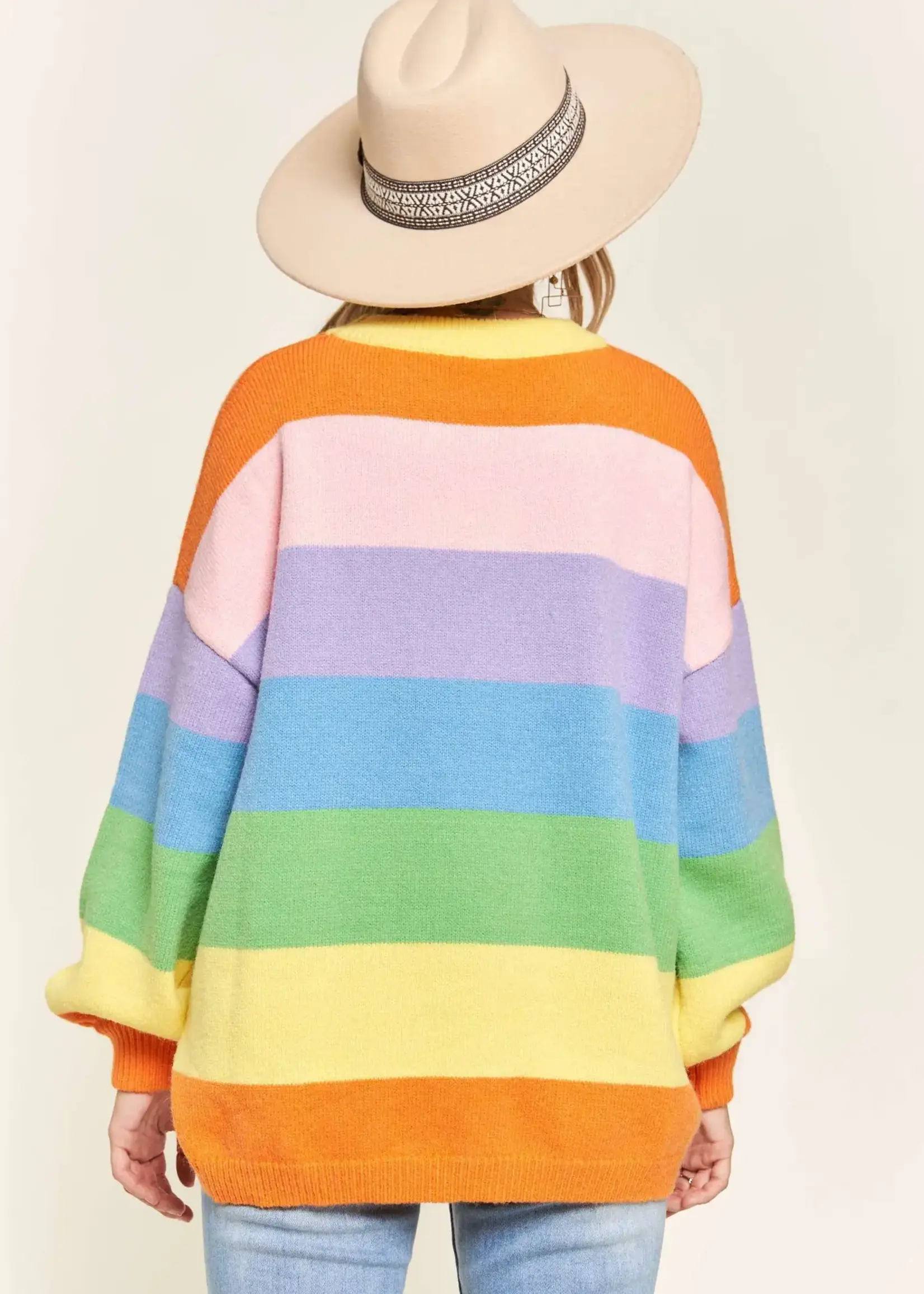 LOSA Rainbow Brite sweater