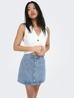 ONLY HW denim skirt