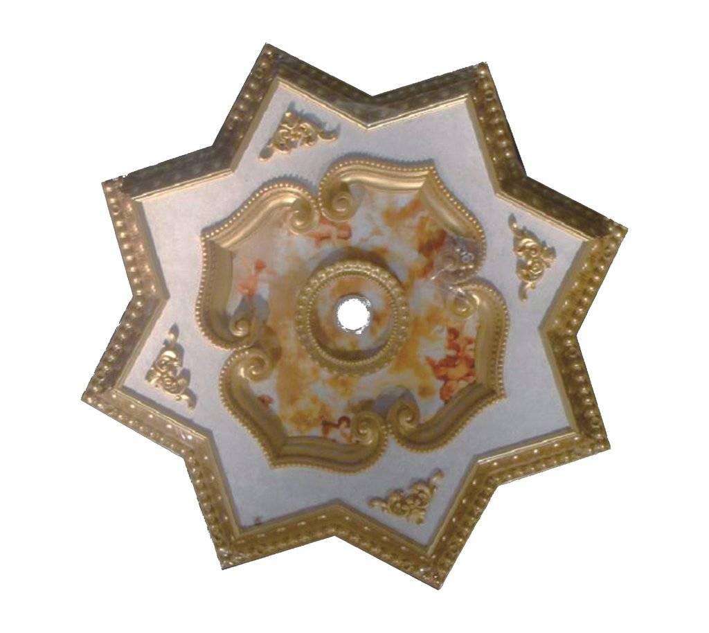 Star Ceiling Medallion 32 Inch