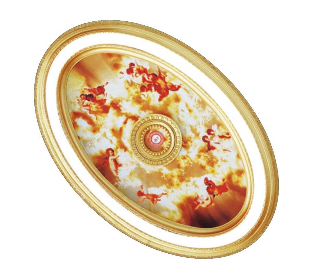 Oval Ceiling Medallion