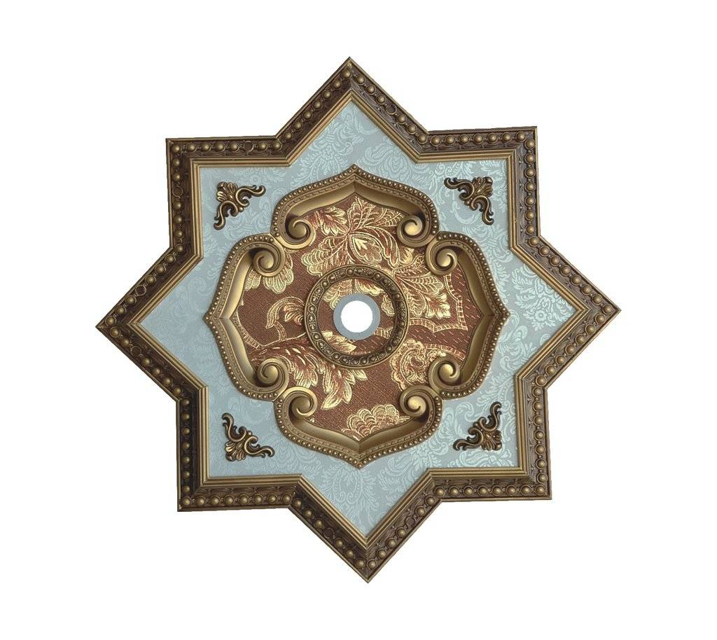 B S Lighting Star F2 224 43 Inch Ceiling Medallion Ceiling