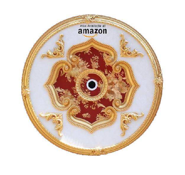 B S Lighting Round Ceiling Medallions