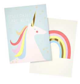 Rainbow + Unicorn Prints