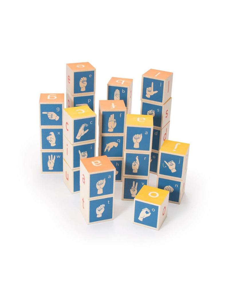 Sign Language Building Sign Language Building Blocks - Sugarcup Trading