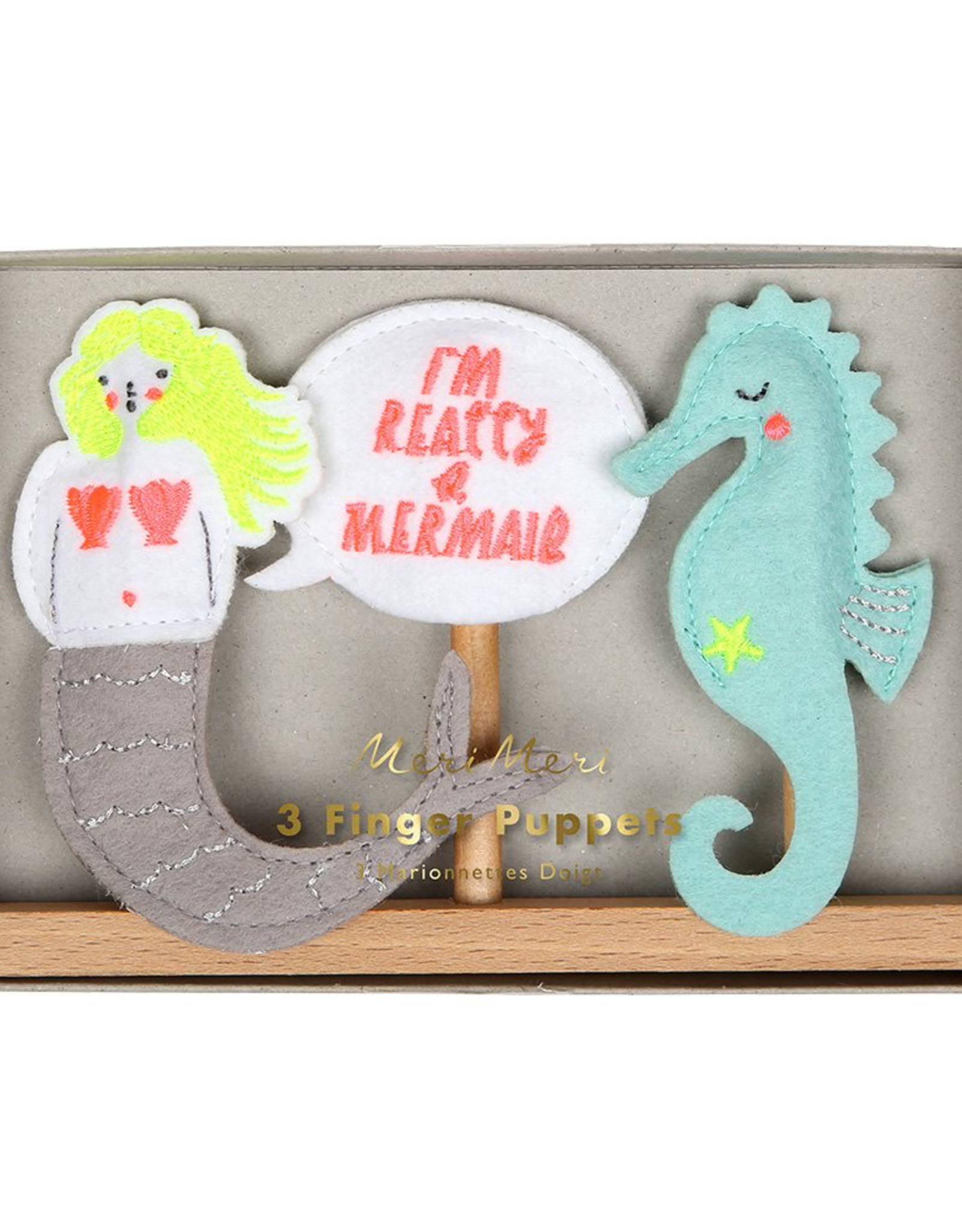 Mermaid Finger Puppets