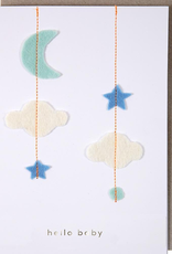Stitched Baby Mobile Card