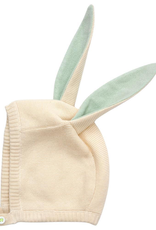 Mint baby bunny hat