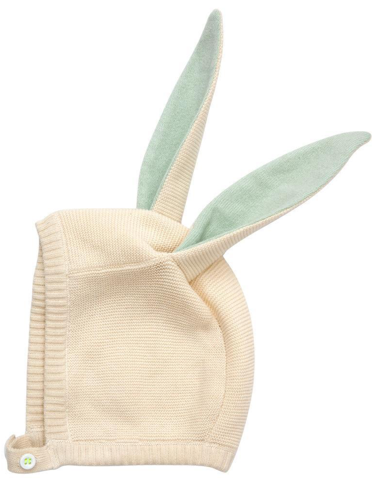 Mint baby bunny hat