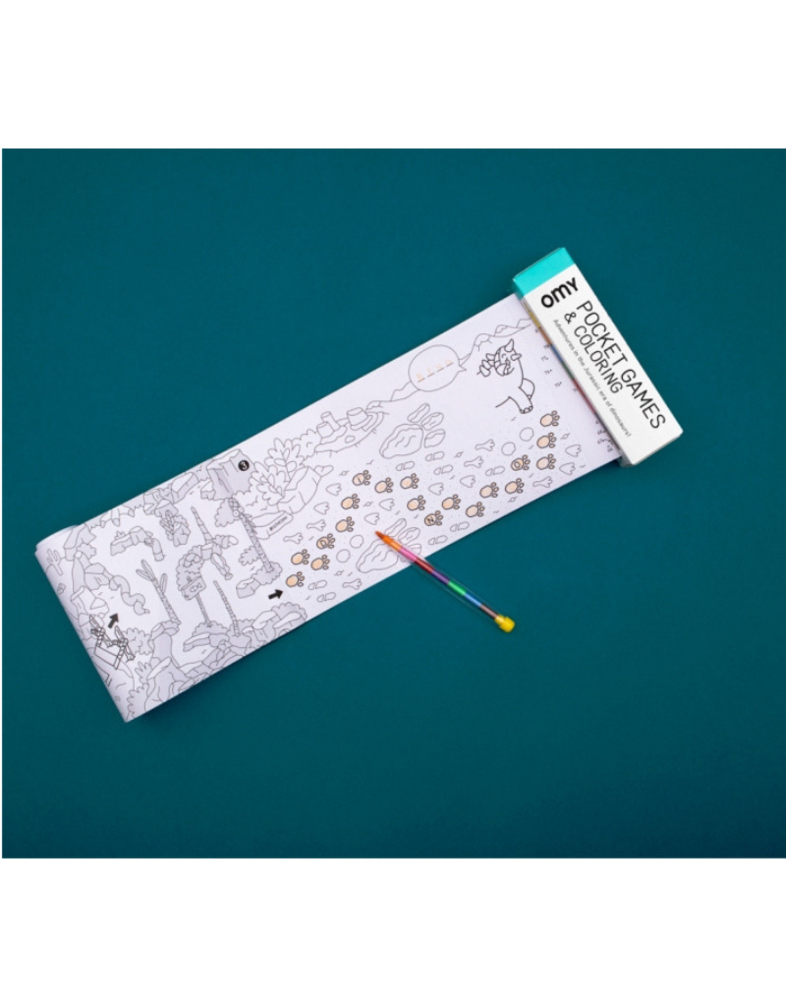 Dinos Pocket Coloring Pages