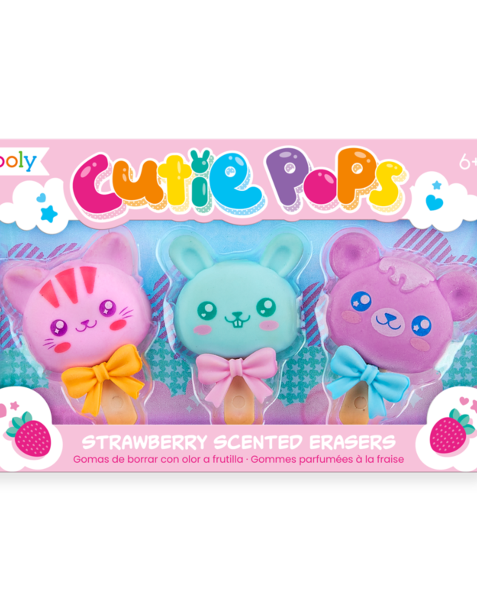 Cutie Pops Scented Erasers