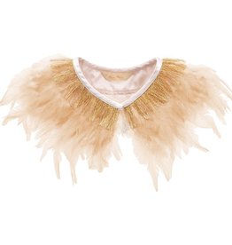 Peach Feather Collar