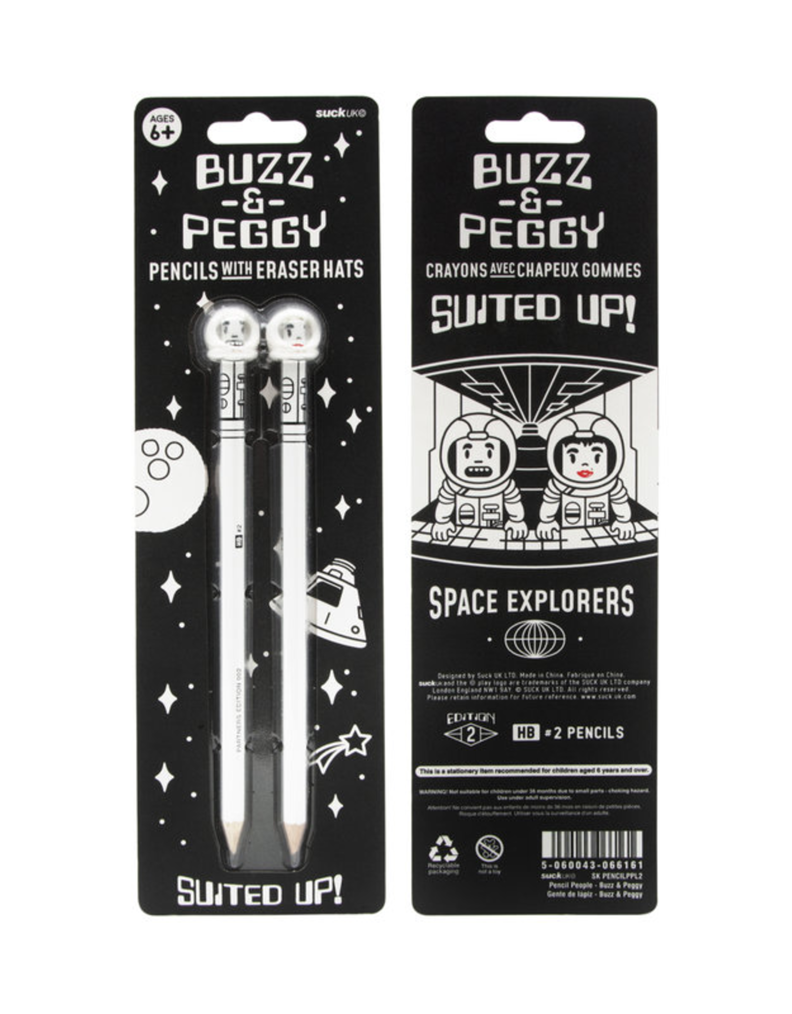 Buzz and Peggy Pencils