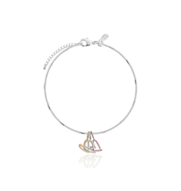 Florence Outline Heart Bracelet