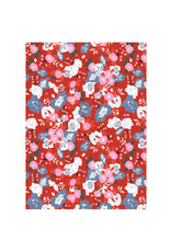 Ruby Red Flower Wrap