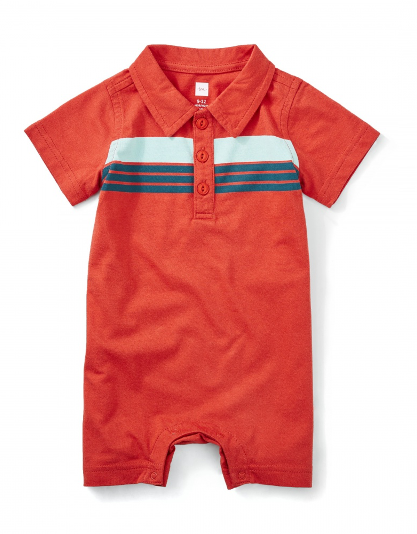 red romper baby boy