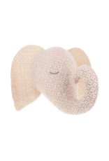 Pink Sleepy Elephant Head