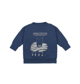 Zebra Painter Sweater