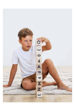 Black Alphabet Blocks