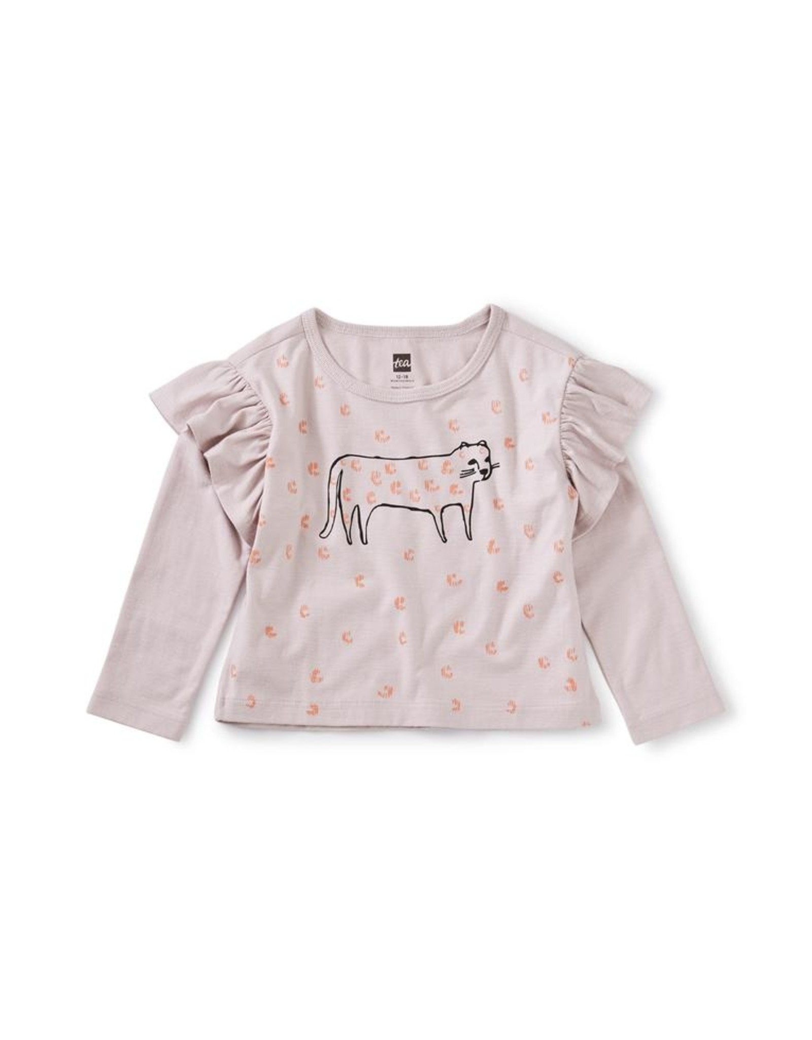 Jaguar Ruffle Graphic Tee