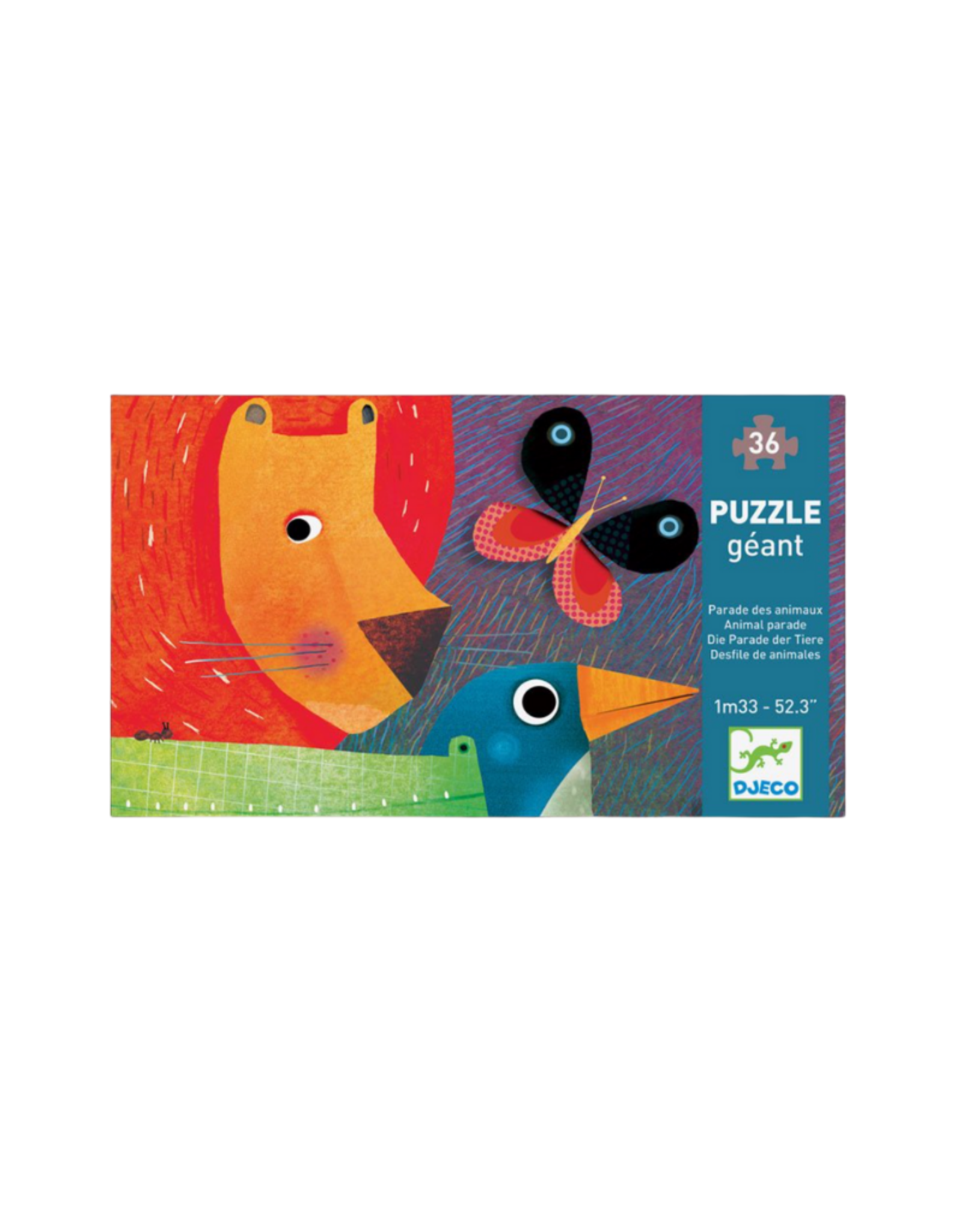 The Giant Animal Parade Floor Puzzle