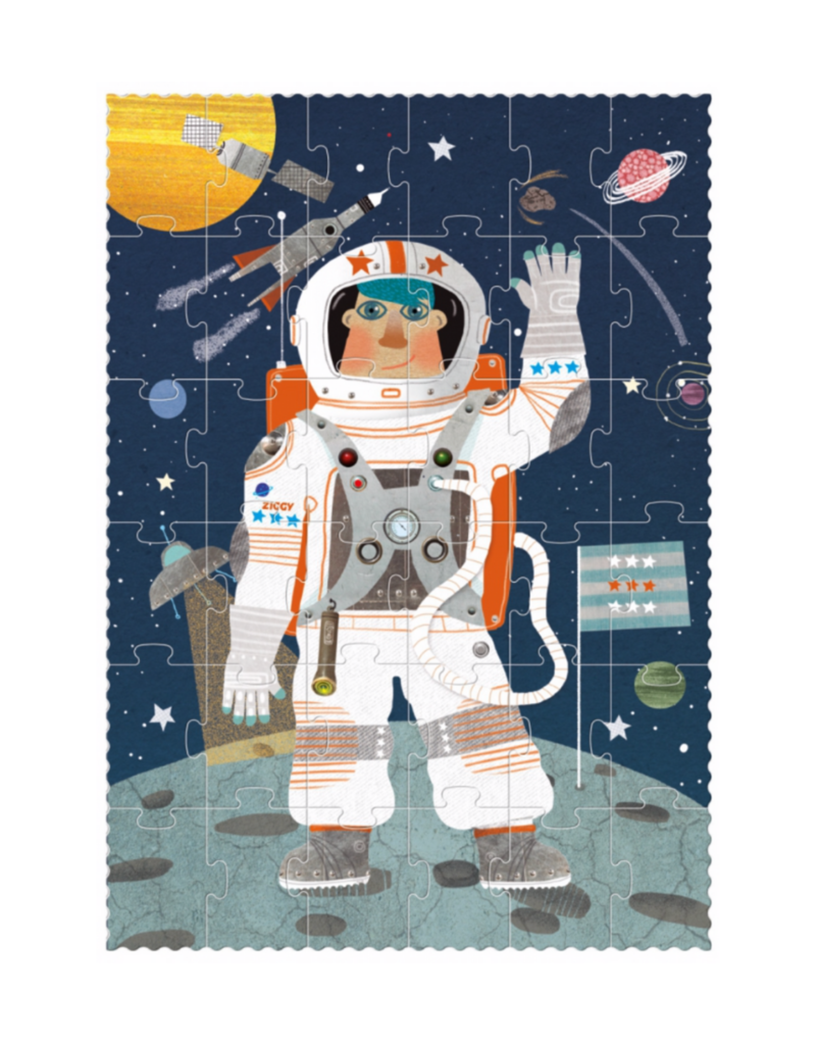 Astronaut Puzzle - 36 Pieces