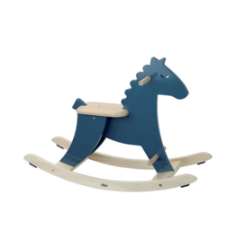 Dark Blue Rocking Horse