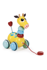 Flip Flap Giraffe Pull Toy