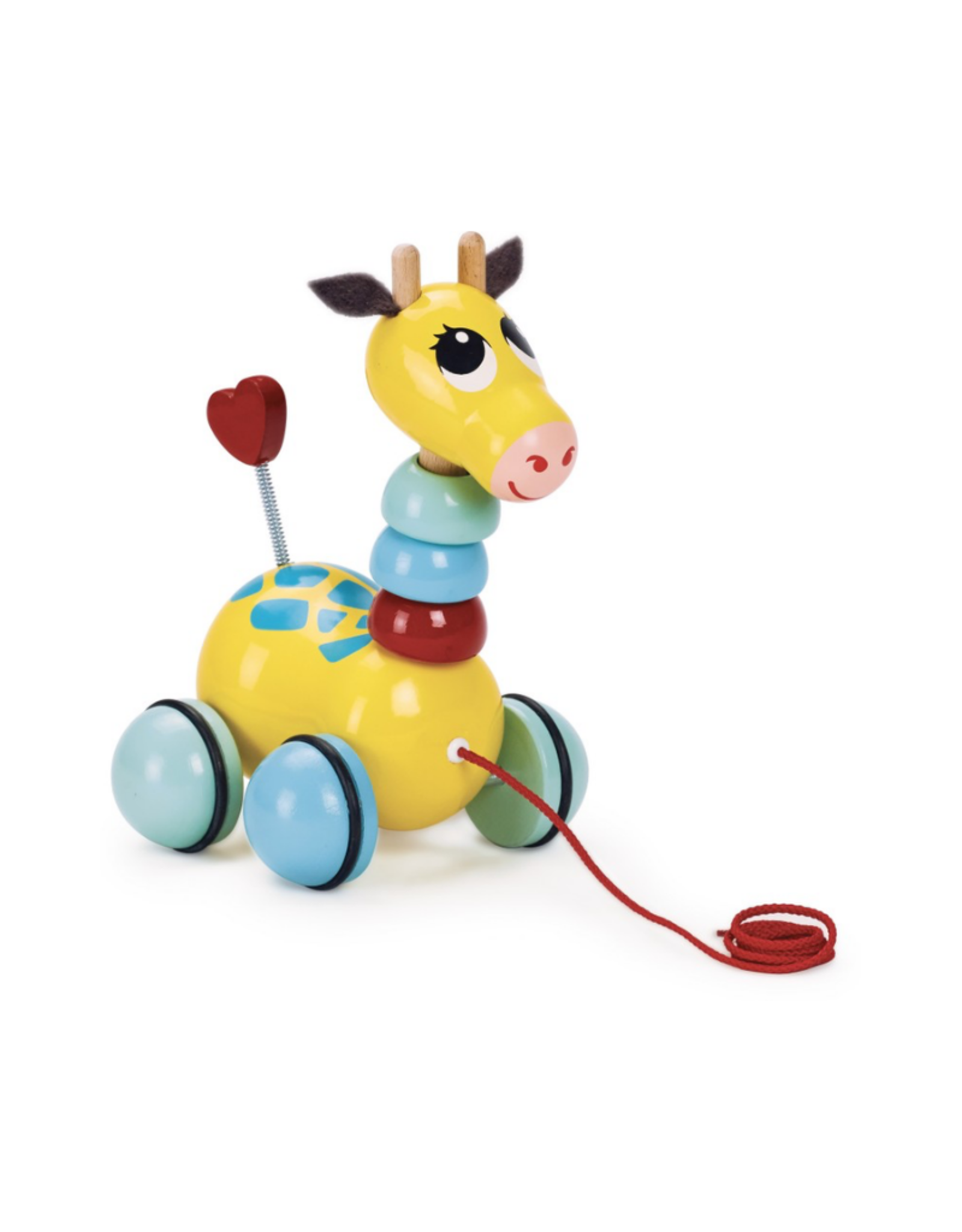 Flip Flap Giraffe Pull Toy