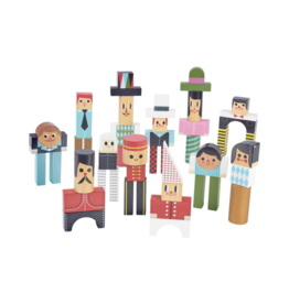 Characters Construction Blocks
