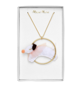 Dog In A Hoop Necklace