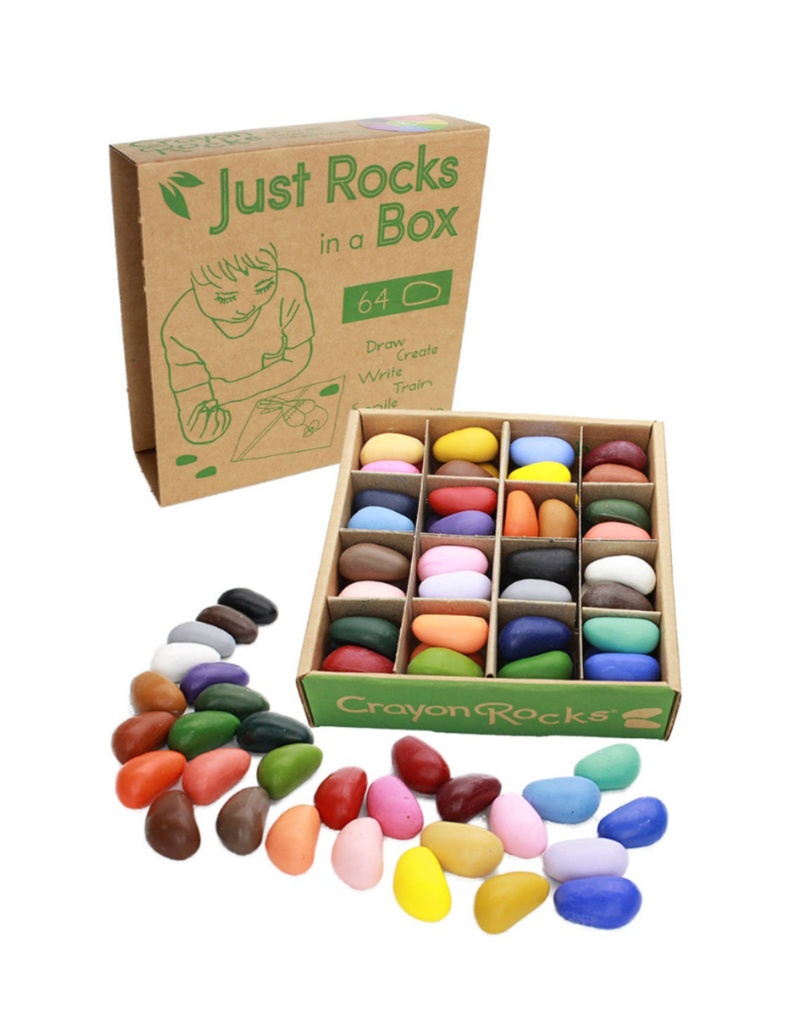 Just Rocks in a Box - 32 Colors