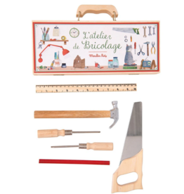 Les Jouets d'Hier Small Tool Box Set