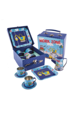 Construction Tin Coffee Set